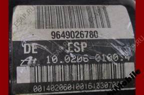 БЛОК АБС PEUGEOT 206   ESP 9649026780