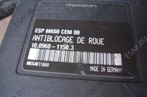 БЛОК АБС PEUGEOT 206  ESP 9655960880 10.0206-0194.4