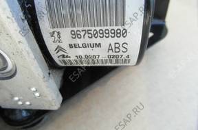 БЛОК АБС   PEUGEOT 207 CITROEN C3 II 9675099980