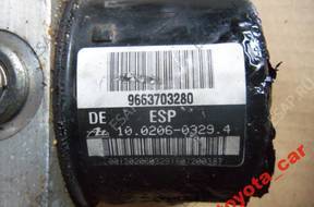 БЛОК АБС PEUGEOT 207   ESP 9663703280 100206-03294
