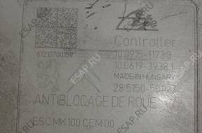 БЛОК АБС   PEUGEOT 208 2008 CITROEN C3 9801661280