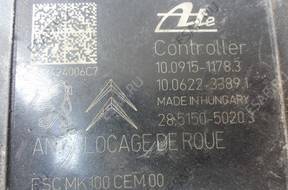 БЛОК АБС   PEUGEOT 208 2008 CITROEN C3 9806891780