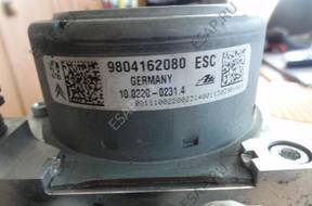 БЛОК АБС   PEUGEOT 208 CITROEN C3 DS3 9804162080