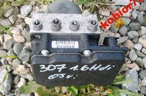 БЛОК АБС peugeot 307   01-2005 год 1.6hdKOBIÓR