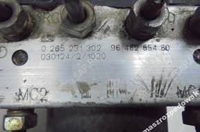 БЛОК АБС   PEUGEOT 307 0265231302 9648265480