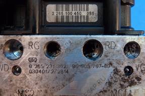 БЛОК АБС PEUGEOT 307    0265231302
