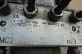 БЛОК АБС   PEUGEOT 307 1,6 HDI 2005 год 0265231486