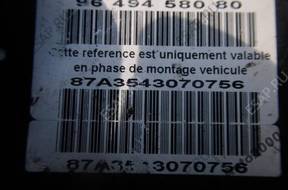 БЛОК АБС PEUGEOT 307   **9649458080**