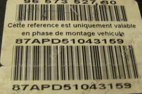 БЛОК АБС   PEUGEOT 307 C4 HDI 9657352780 0265800395