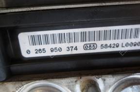 БЛОК АБС   PEUGEOT 307 ESP 0265950374