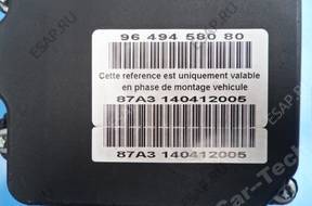 БЛОК АБС PEUGEOT 307   ESP 9649458080 0265234140