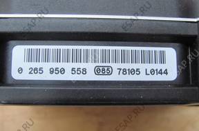БЛОК АБС PEUGEOT 307   С ESP ELEKTRONIKA 0265950558