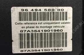 БЛОК АБС   Peugeot 307 SW 2004 год. 9649458080 С ESP