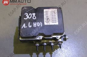 БЛОК АБС PEUGEOT 308 2.0 HDI   ESP 9665734580