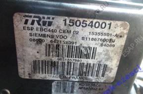 БЛОК АБС   Peugeot 407 1.6 HDI 15054001 S118676001J