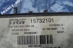 БЛОК АБС PEUGEOT 407 2.0 HDI    9657462080 15732101