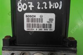 БЛОК АБС PEUGEOT 807 CITROEN C8 2.0 HDI   265222009
