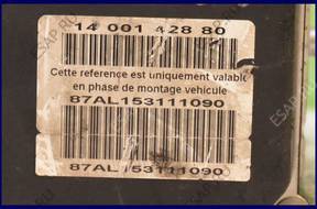 БЛОК АБС   PEUGEOT 807 CITROEN C8 ULYSSE 0265950319