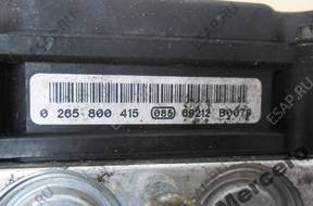 БЛОК АБС   PEUGEOT PARTNER II 0265800415 0265231522