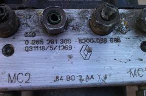 БЛОК АБС Renault   0 265 231 300 8200 038 695 Megan