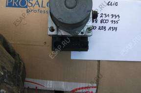 БЛОК АБС   RENAULT CLIO II 0265231333 0265800335