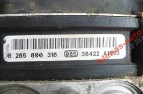 БЛОК АБС RENAULT CLIO II   0265800316