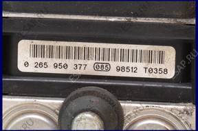 БЛОК АБС   RENAULT CLIO III 0265950377