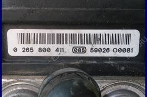 БЛОК АБС   RENAULT CLIO III 1.5 DCI 0265800411