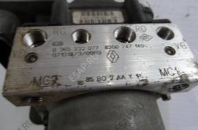 БЛОК АБС   RENAULT CLIO III 3 0265232077 8200747140