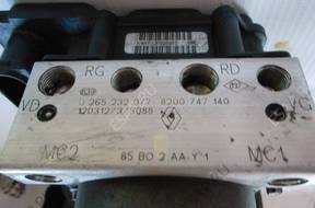 БЛОК АБС RENAULT CLIO III     BOSCH  8200747140