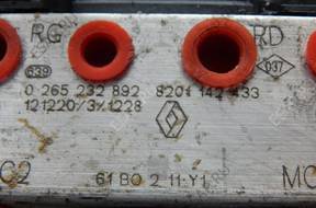 БЛОК АБС   RENAULT KANGOO 0265801109 0265232892