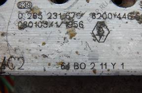 БЛОК АБС   RENAULT KANGOO II 0265800498 0265231676