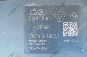 БЛОК АБС RENAULT LAGUNA 3   CDC ESP 28.560-7802.3