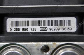 БЛОК АБС Renault Megane 1.6   0265950728
