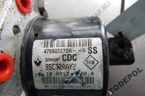БЛОК АБС   RENAULT MEGANE 476602272R 10.09611476.3