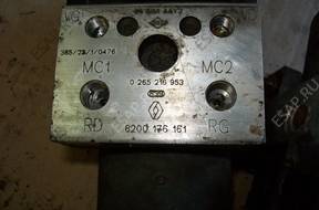 БЛОК АБС   RENAULT MEGANE I 8200176161 0265216953