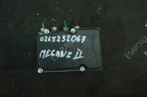 БЛОК АБС RENAULT MEGANE II   0265232067