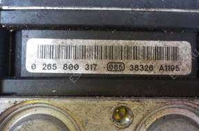 БЛОК АБС   RENAULT MEGANE II 1.5 DCI 0265800317