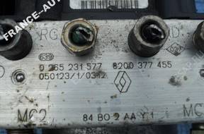 БЛОК АБС RENAULT MEGANE II    8200377455 0265800440