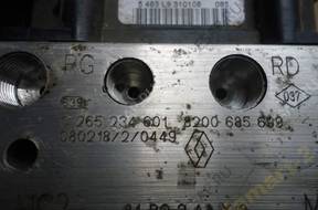 БЛОК АБС RENAULT MEGANE II   8200685699 0265950728