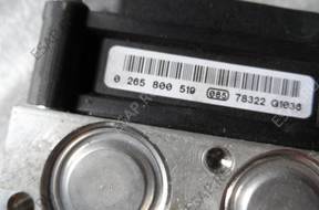 БЛОК АБС   RENAULT MEGANE II 8200737985 0265800519