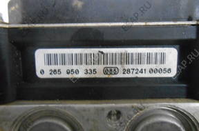 БЛОК АБС RENAULT MEGANE II SCENIC II   0265950335