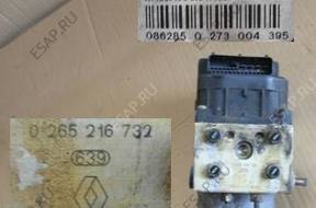 БЛОК АБС RENAULT MEGANE SCENIC 1.9 DTI   0265216732