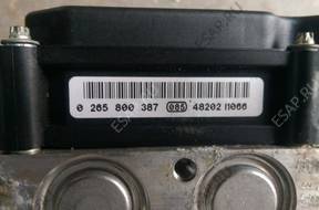 БЛОК АБС   RENAULT MEGANE SCENIC II 0265800387