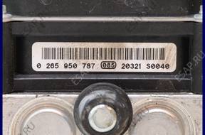БЛОК АБС   RENAULT MODUS 0265950787 0265234642