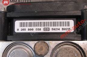 БЛОК АБС RENAULT MODUS 1.5DCI   02658000558