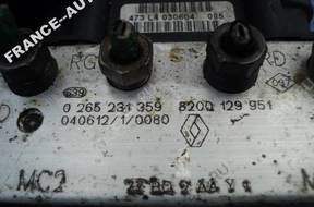 БЛОК АБС RENAULT MODUS   8200129951 0265800329