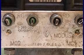 БЛОК АБС   RENAULT MODUS CLIO 0265800558 0265232075