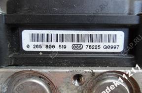 БЛОК АБС RENAULT SCENIC II    0265800519