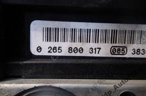 БЛОК АБС RENAULT SCENIC MEGANE II   *0265800317*